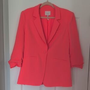 Cinq à Sept Neon Pink Blazer
